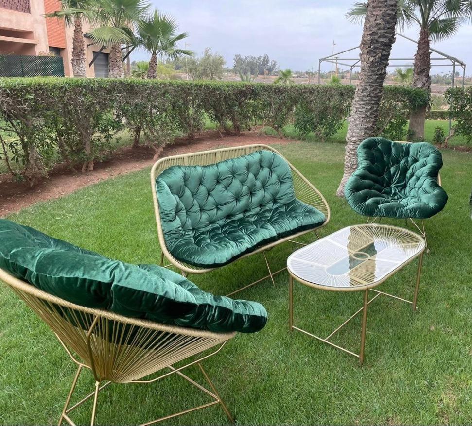 Fabuleux Appartement, Rez De Jardin Au Sein De La Palmeraie Marraquexe Exterior foto