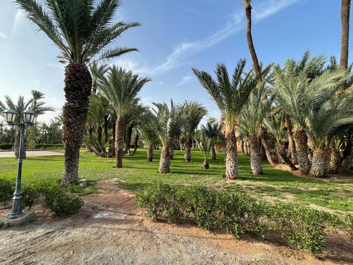 Fabuleux Appartement, Rez De Jardin Au Sein De La Palmeraie Marraquexe Exterior foto
