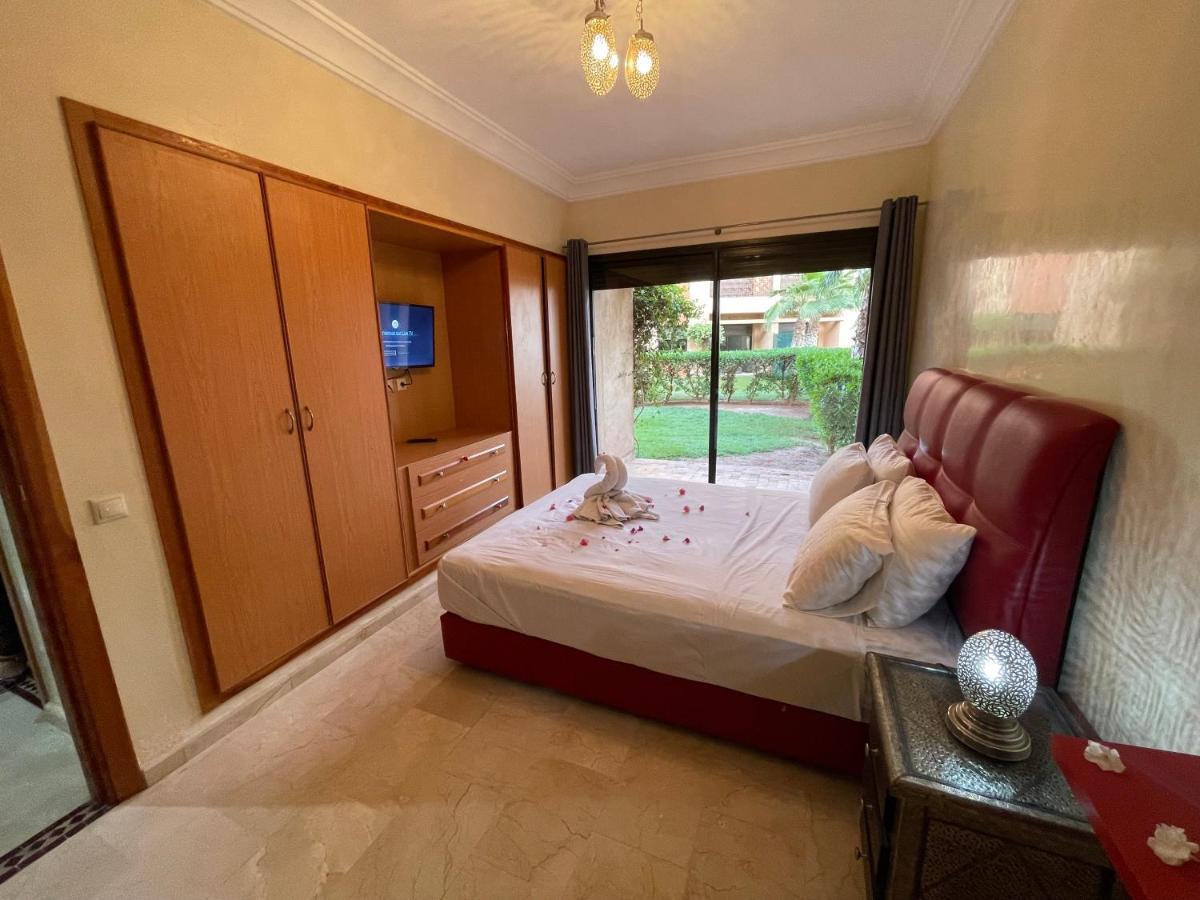 Fabuleux Appartement, Rez De Jardin Au Sein De La Palmeraie Marraquexe Exterior foto