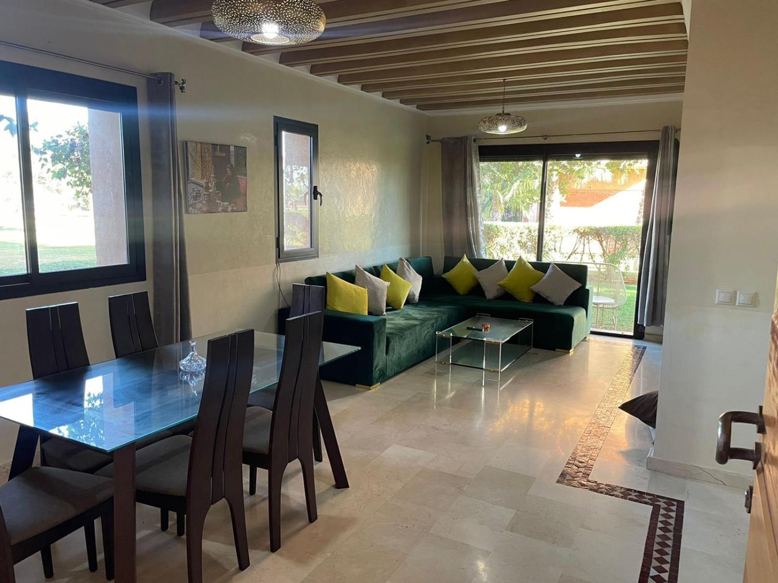 Fabuleux Appartement, Rez De Jardin Au Sein De La Palmeraie Marraquexe Exterior foto