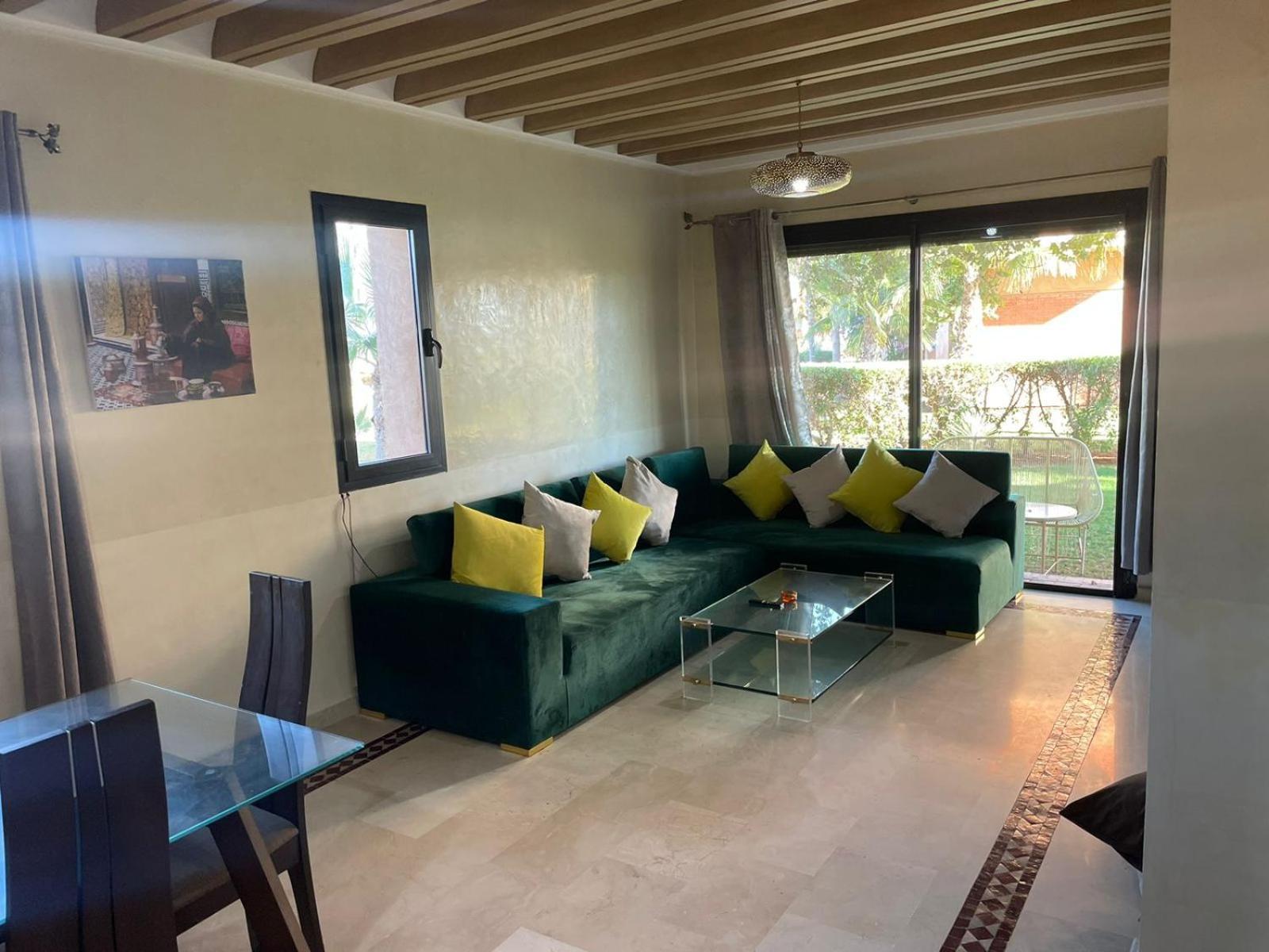 Fabuleux Appartement, Rez De Jardin Au Sein De La Palmeraie Marraquexe Exterior foto