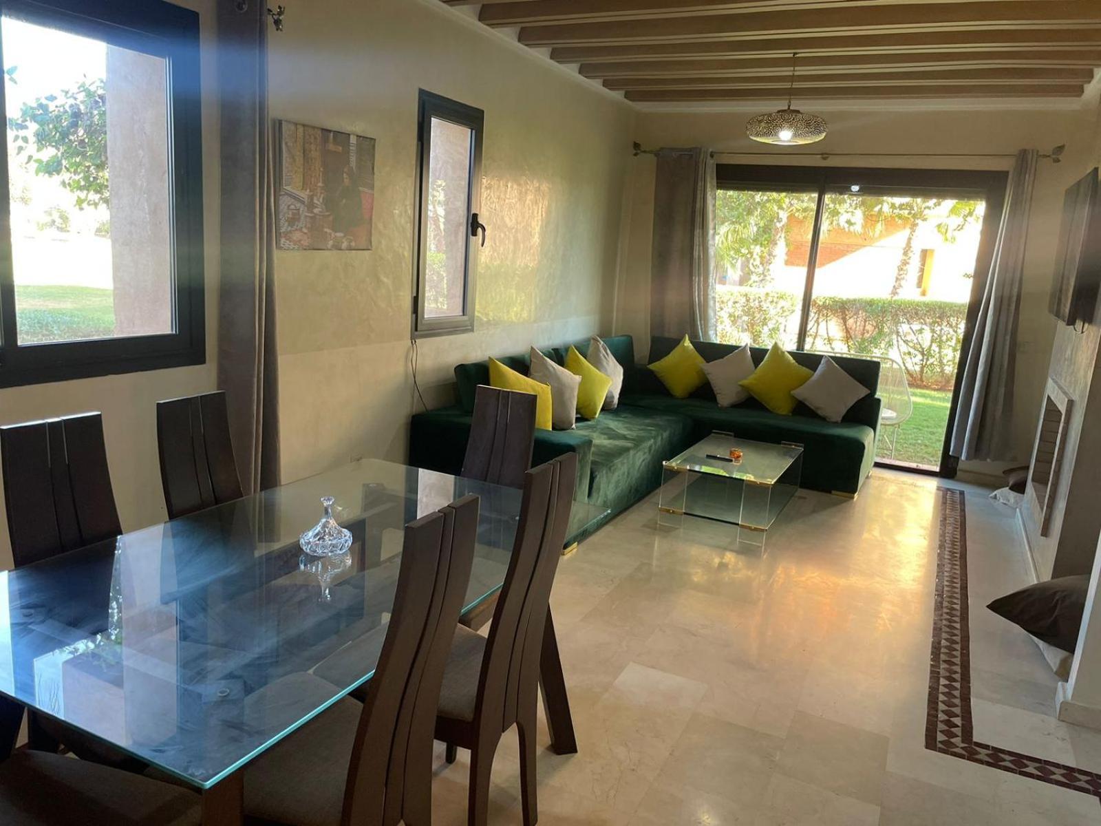 Fabuleux Appartement, Rez De Jardin Au Sein De La Palmeraie Marraquexe Exterior foto