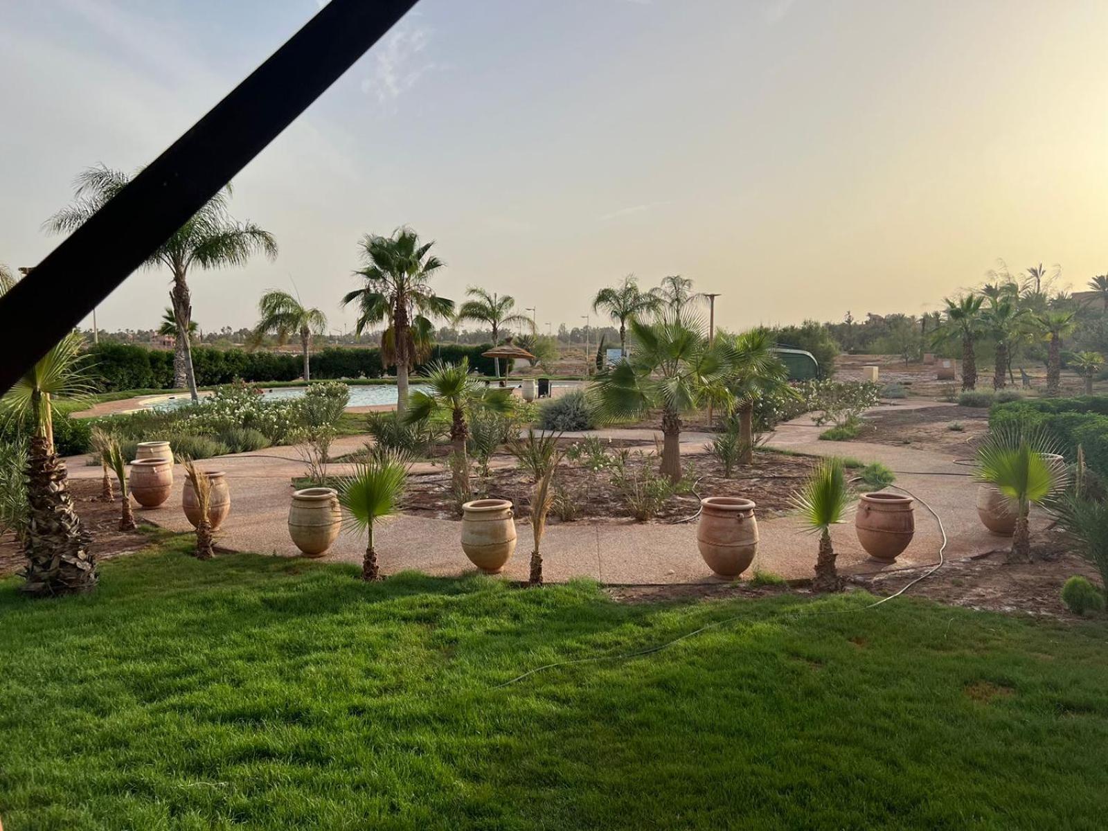 Fabuleux Appartement, Rez De Jardin Au Sein De La Palmeraie Marraquexe Exterior foto